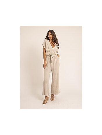 Tuta pantalone gaze de coton EROLIE