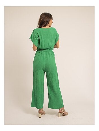 Tuta pantalone gaze de coton EROLIE