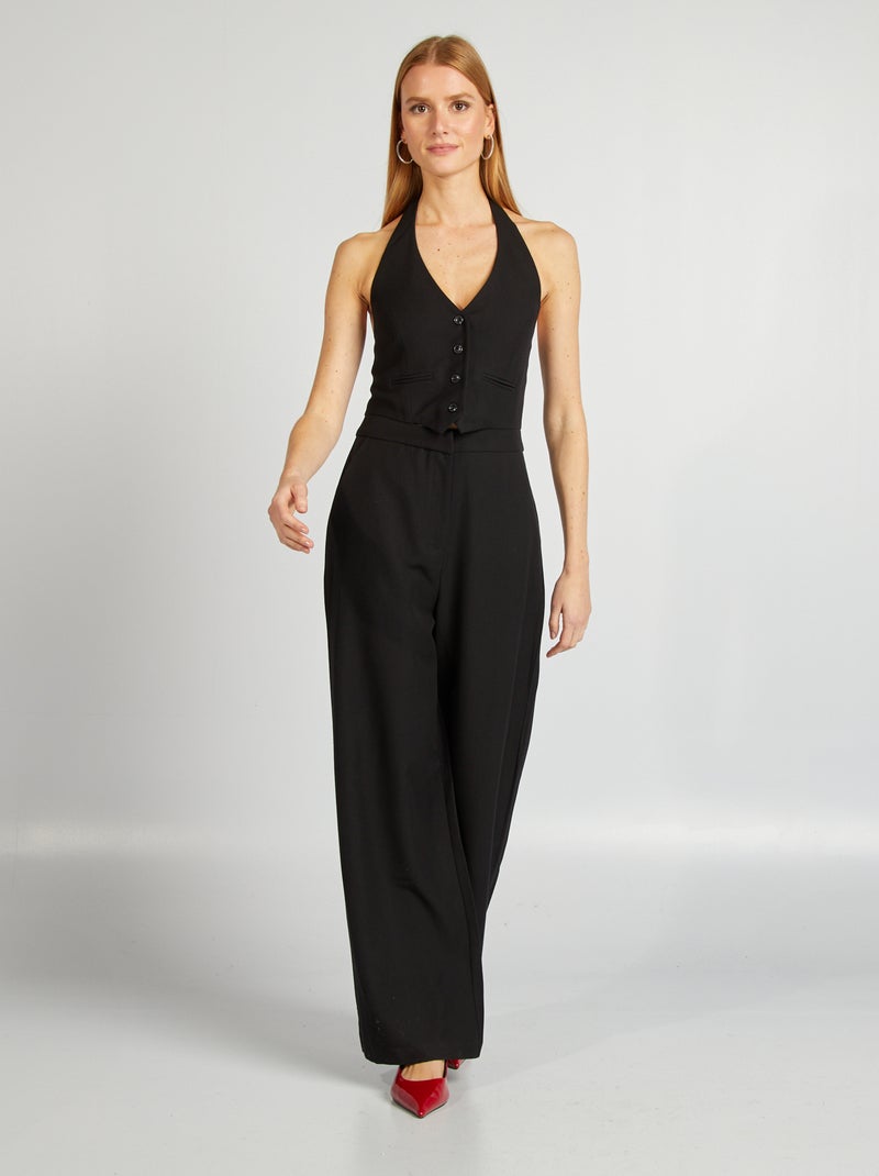 Tuta pantalone nero - Kiabi