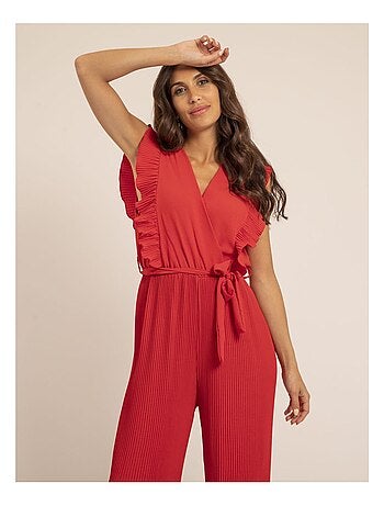 Tuta pantalone plissée EDENA
