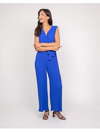 Tuta pantalone plissettata EKIA