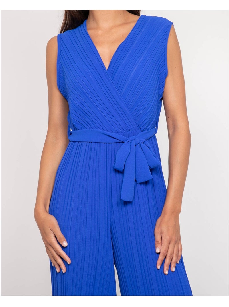 Tuta pantalone plissettata EKIA Blu reale - Kiabi