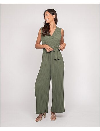 Tuta pantalone plissettata EKIA