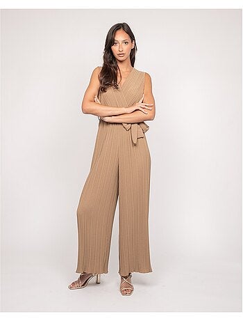 Tuta pantalone plissettata EKIA