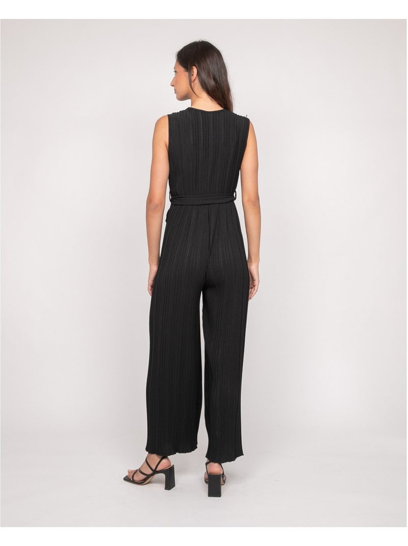 Tuta pantalone plissettata EKIA Nero - Kiabi
