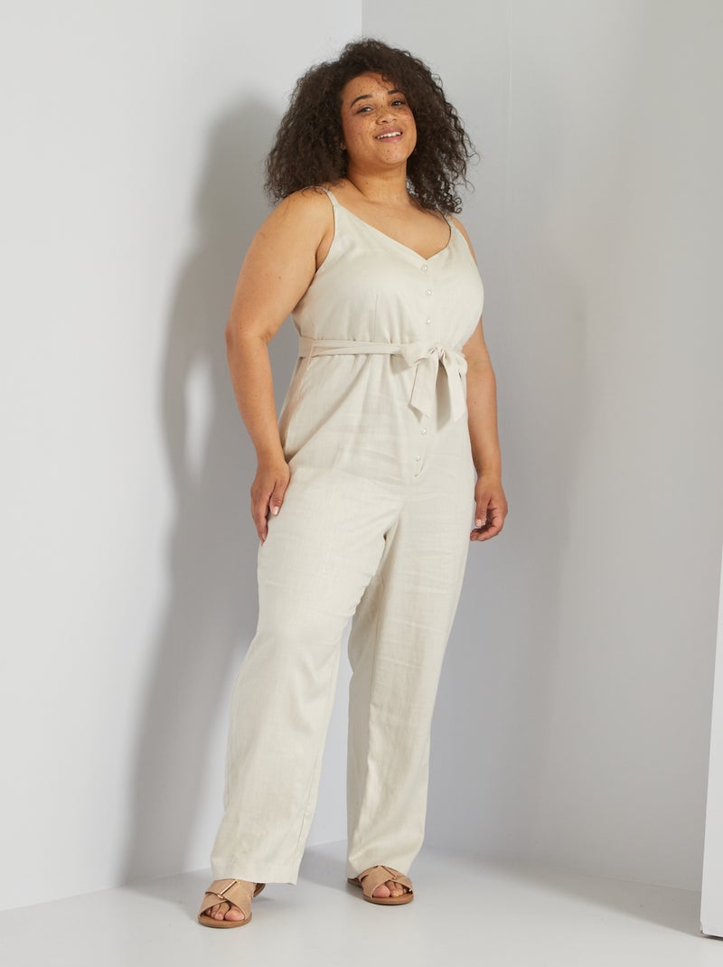 Tuta pantaloni bianco calcare - Kiabi