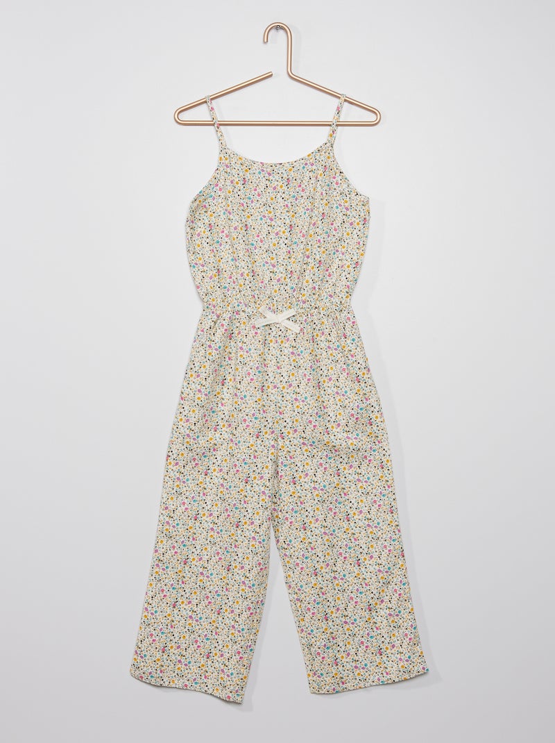 Tuta pantaloni larghi BIANCO - Kiabi
