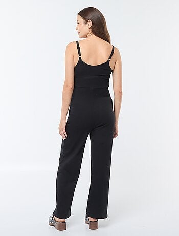 Tuta pré-maman in maglia a coste