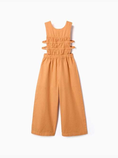 Tuta senza maniche in cotone con lati aperti - Kiabi