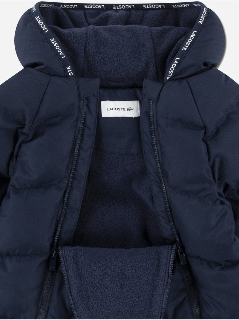Tuta solid pram - lacoste Blu marino - Kiabi