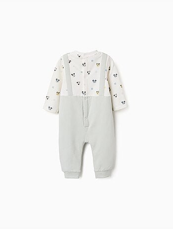 Tuta spazzolata a manica lunga con Mickey