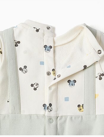 Tuta spazzolata a manica lunga con Mickey