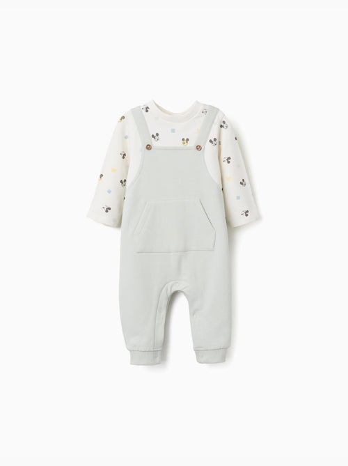 Tuta spazzolata a manica lunga con mickey - Kiabi Tuta spazzolata a manica lunga con mickey - Kiabi