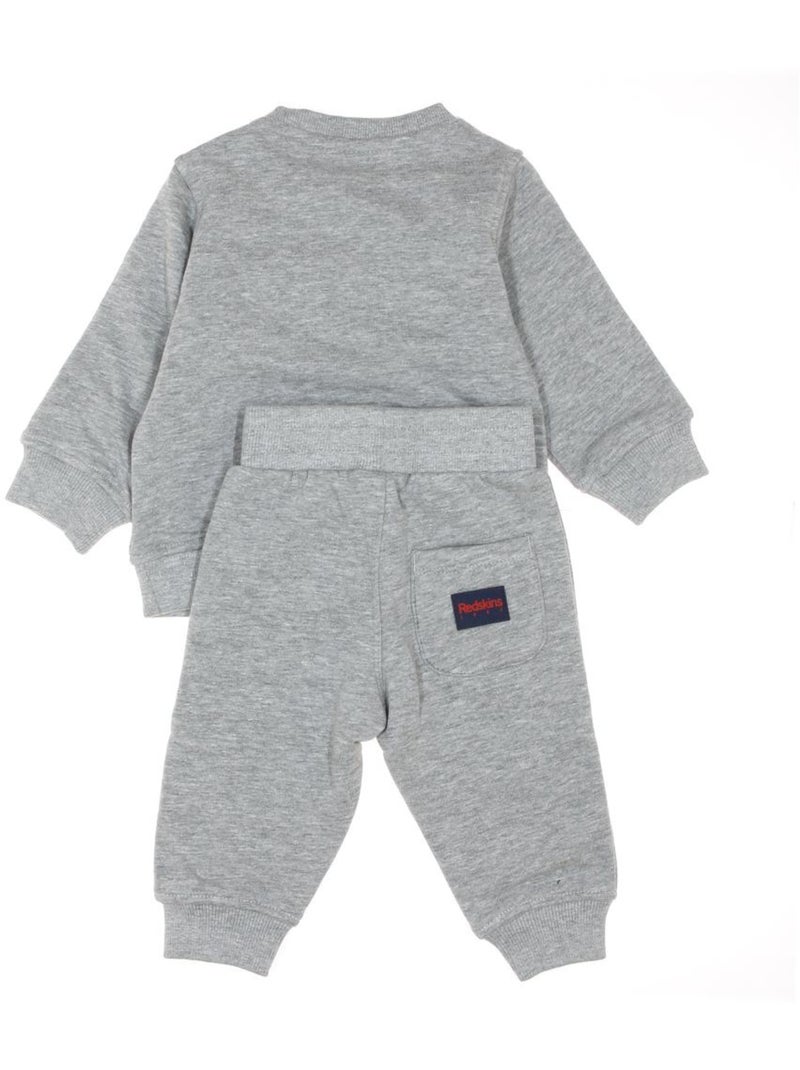 Tuta Sportiva da Ragazzo Redskins Grigio argentato - Kiabi