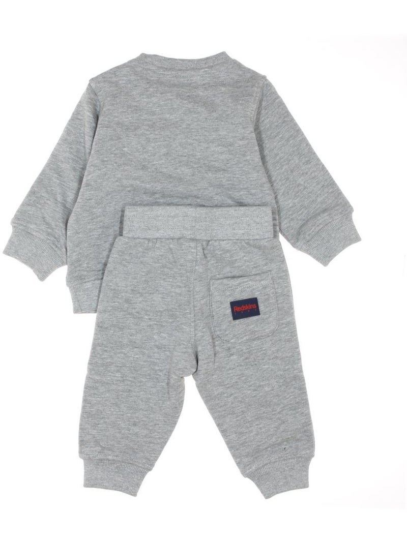Tuta Sportiva da Ragazzo Redskins Grigio argentato - Kiabi