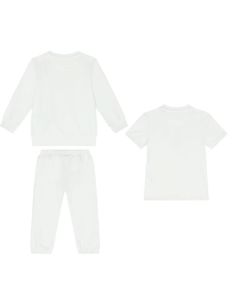 Tuta Sportiva per Bambino Calvin Klein Jeans Bianco - Kiabi