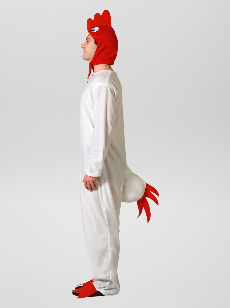 Tuta travestimento da 'gallo' BIANCO - Kiabi
