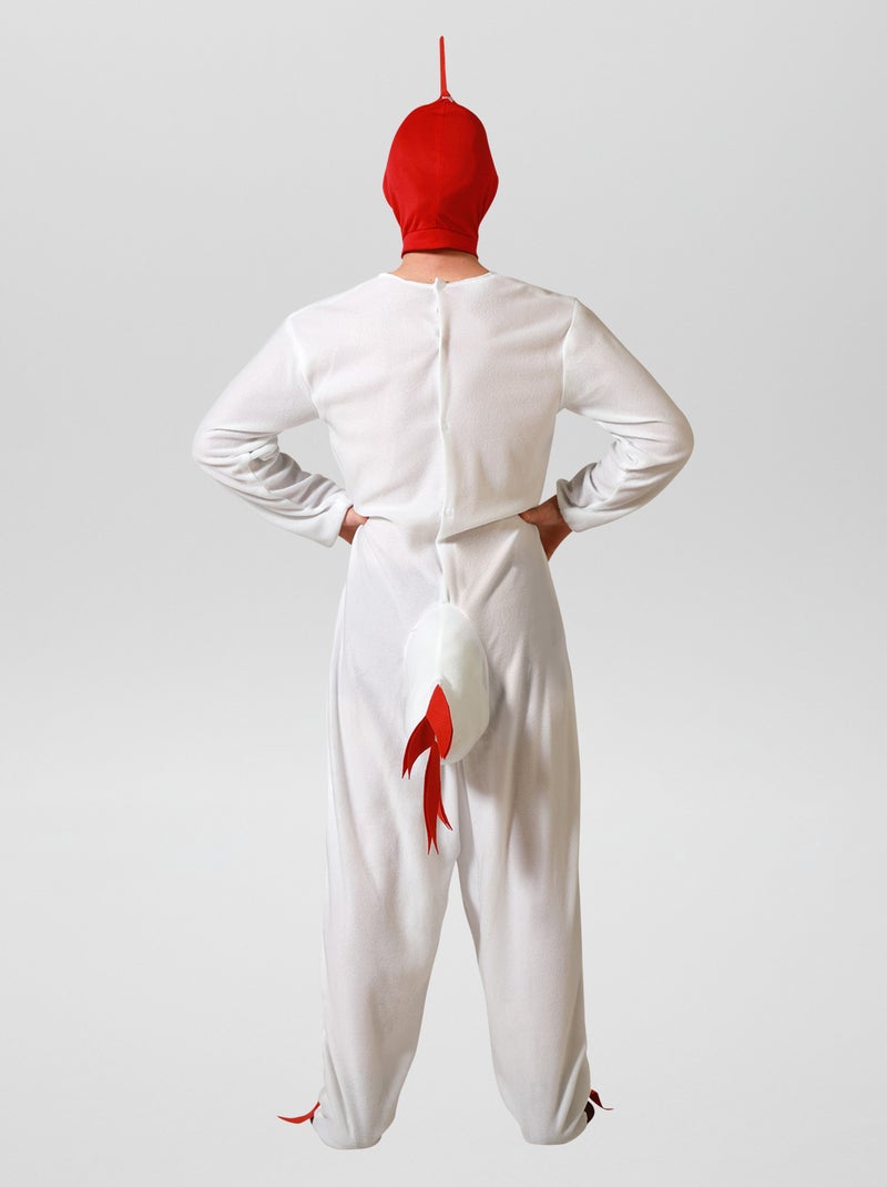 Tuta travestimento da 'gallo' BIANCO - Kiabi