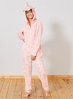 Tuta 'unicorno' in peluche - Kiabi