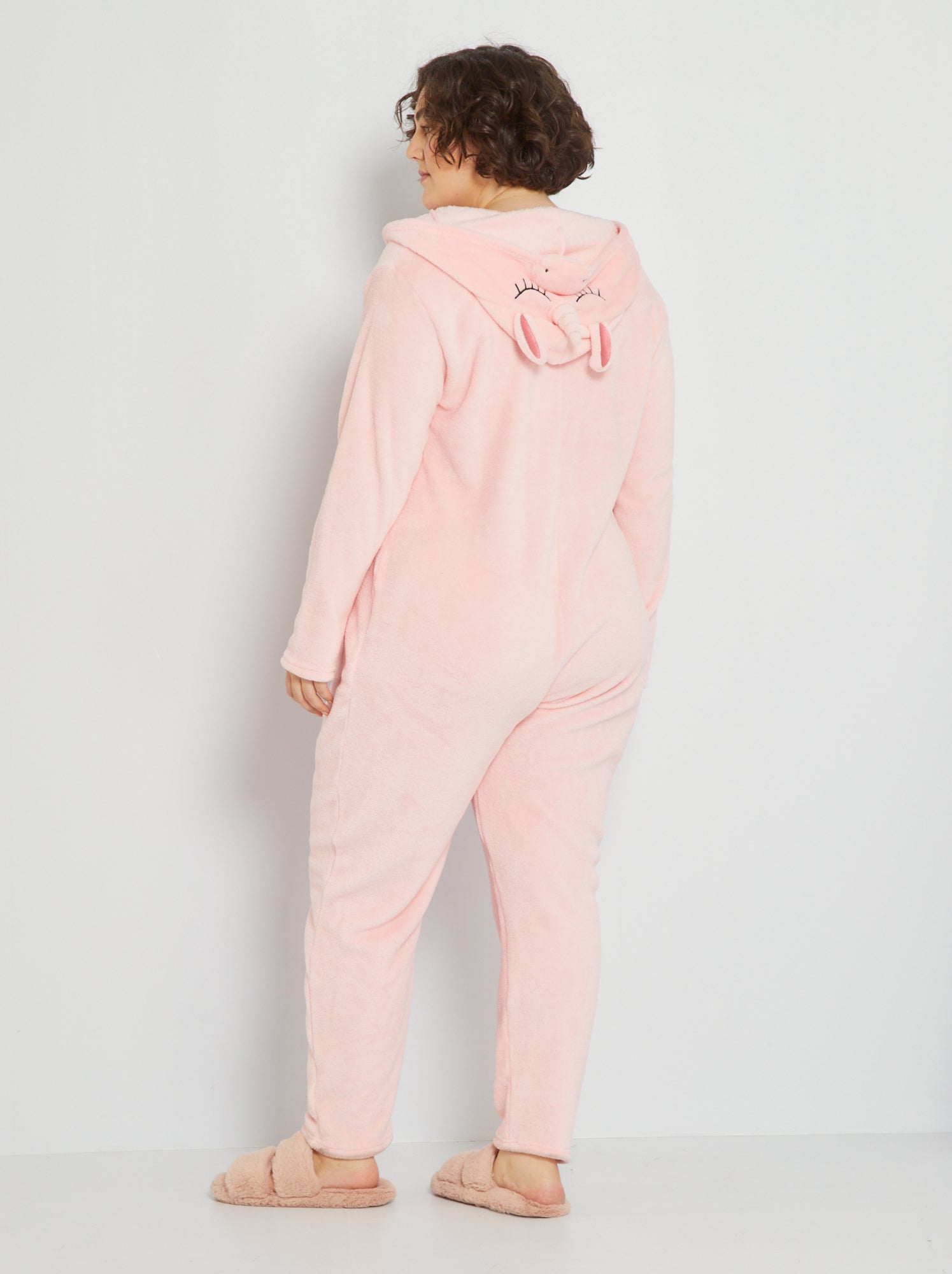 Pigiama Unicorno Blu In Pile – Tuta Intera Per Cosplay E Carnevale, Taglia Media (155-170 Cm), Spedito Dall'Italia