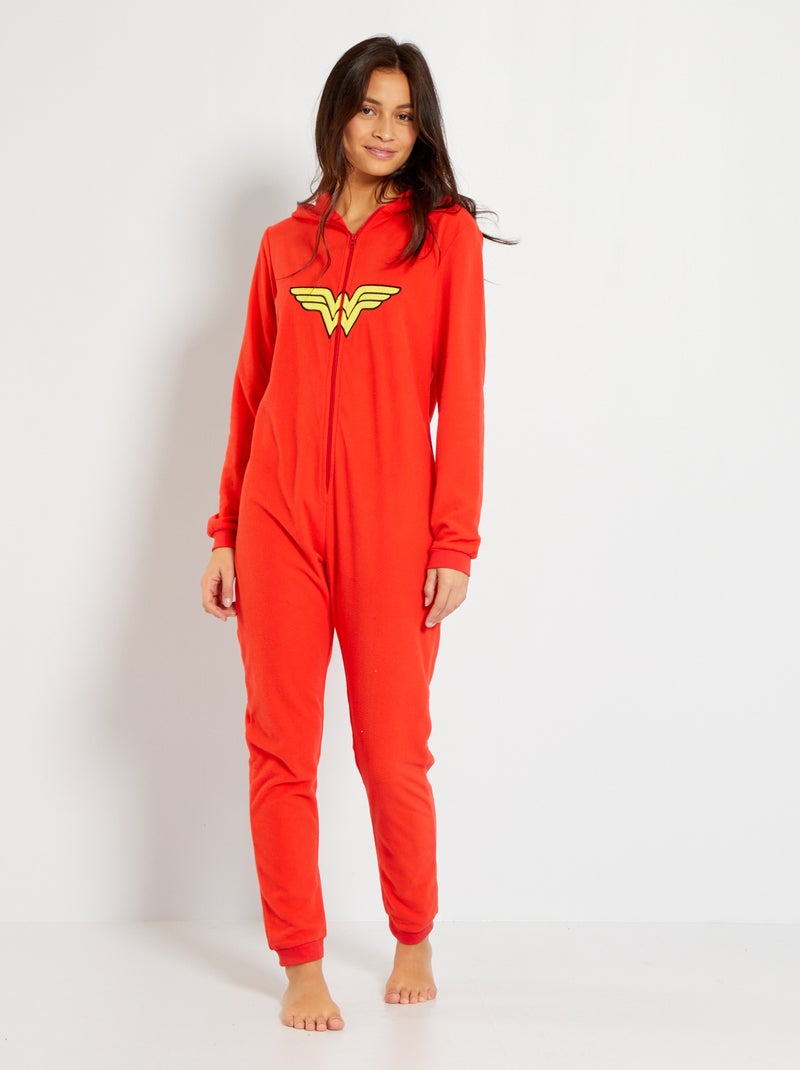 Tuta 'Wonder Woman' Rosso - Kiabi
