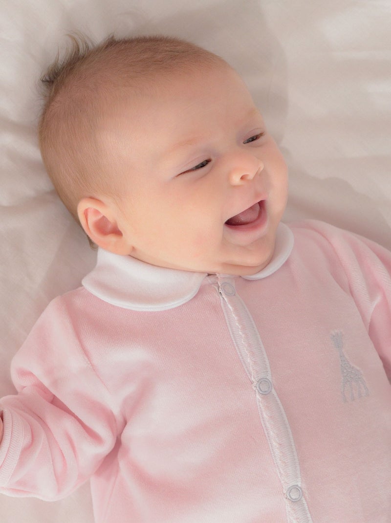 Tutina - Pigiama intero neonato Sophie La Girafe® Rosa - Kiabi