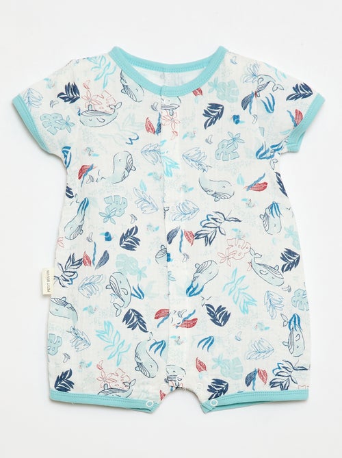 Tutina a maniche corte 'Petit Béguin' - Kiabi