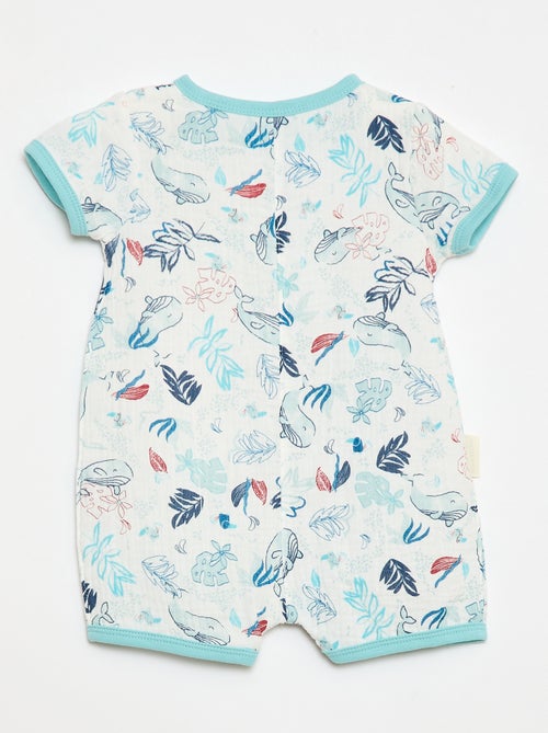 Tutina a maniche corte 'Petit Béguin' - Kiabi