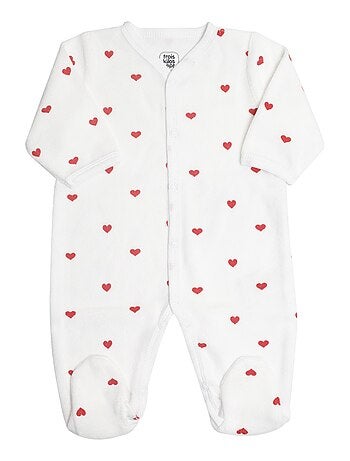Tutina a maniche lunghe - cuori