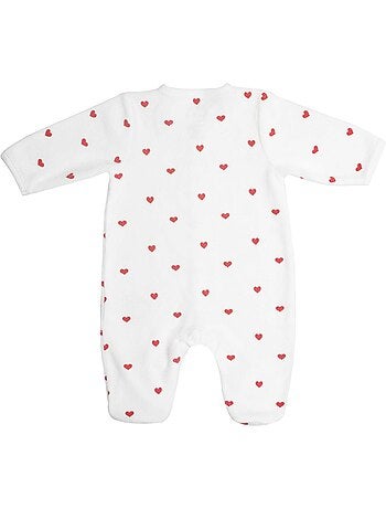 Tutina a maniche lunghe - cuori