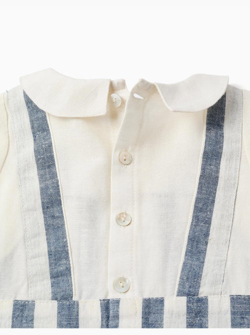 Tutina a righe in lino You&Me - Kiabi