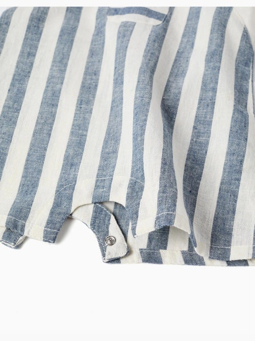 Tutina a righe in lino You&Me - Kiabi