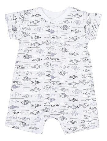 Tutina bimbo in cotone biologico ocean | Kitikate