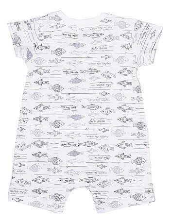 Tutina bimbo in cotone biologico ocean | Kitikate