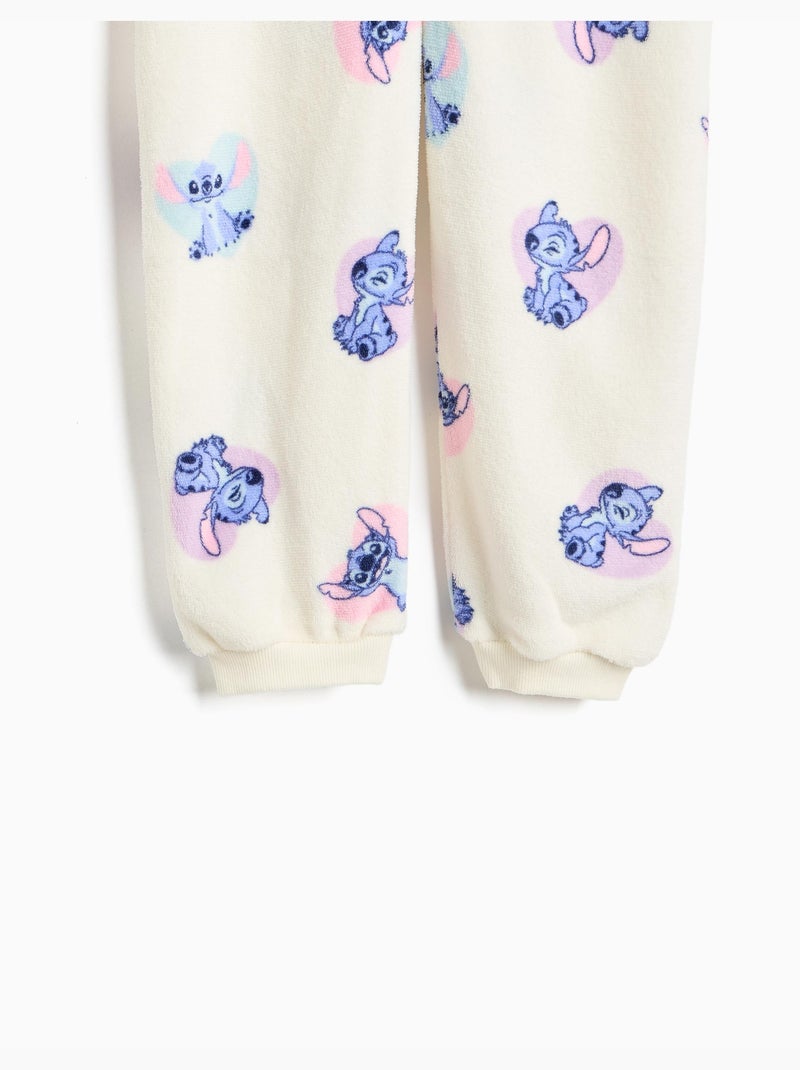 Tutina con cappuccio « stitch » ©disney, mo fashion Beige - Kiabi