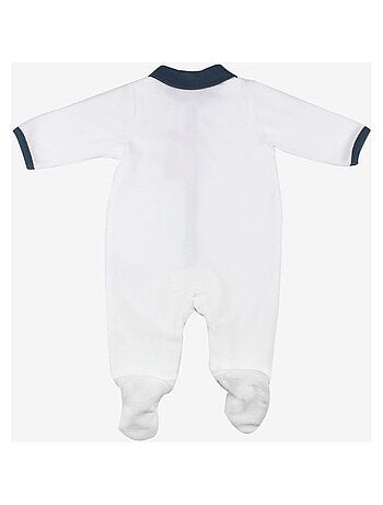 Tutina con colletto polo