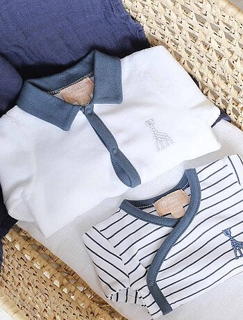 Tutina con colletto polo