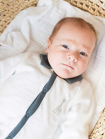 Tutina con colletto polo