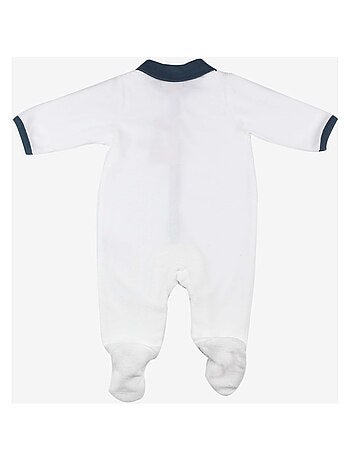 Tutina con colletto polo