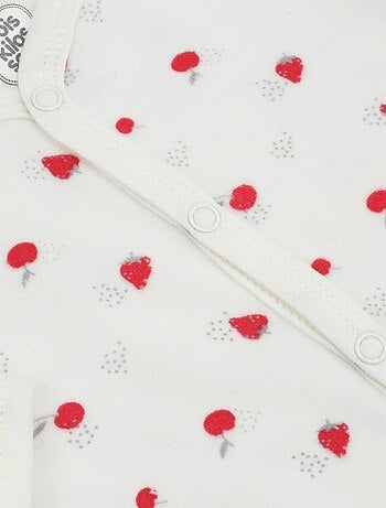 Tutina con motivo a fragola