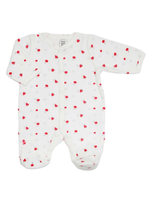 Tutina con motivo a fragola - Kiabi