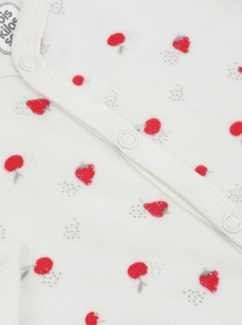 Tutina con motivo a fragola - Kiabi