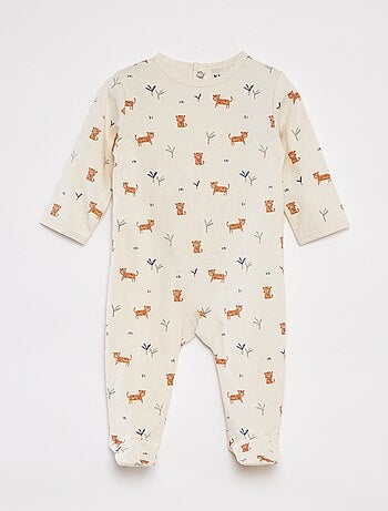 Tutina con piedini con motivi