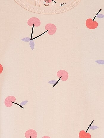 Tutina con piedini con motivi