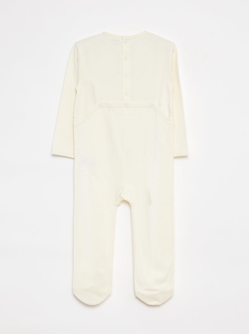 Tutina con stampa BEIGE - Kiabi