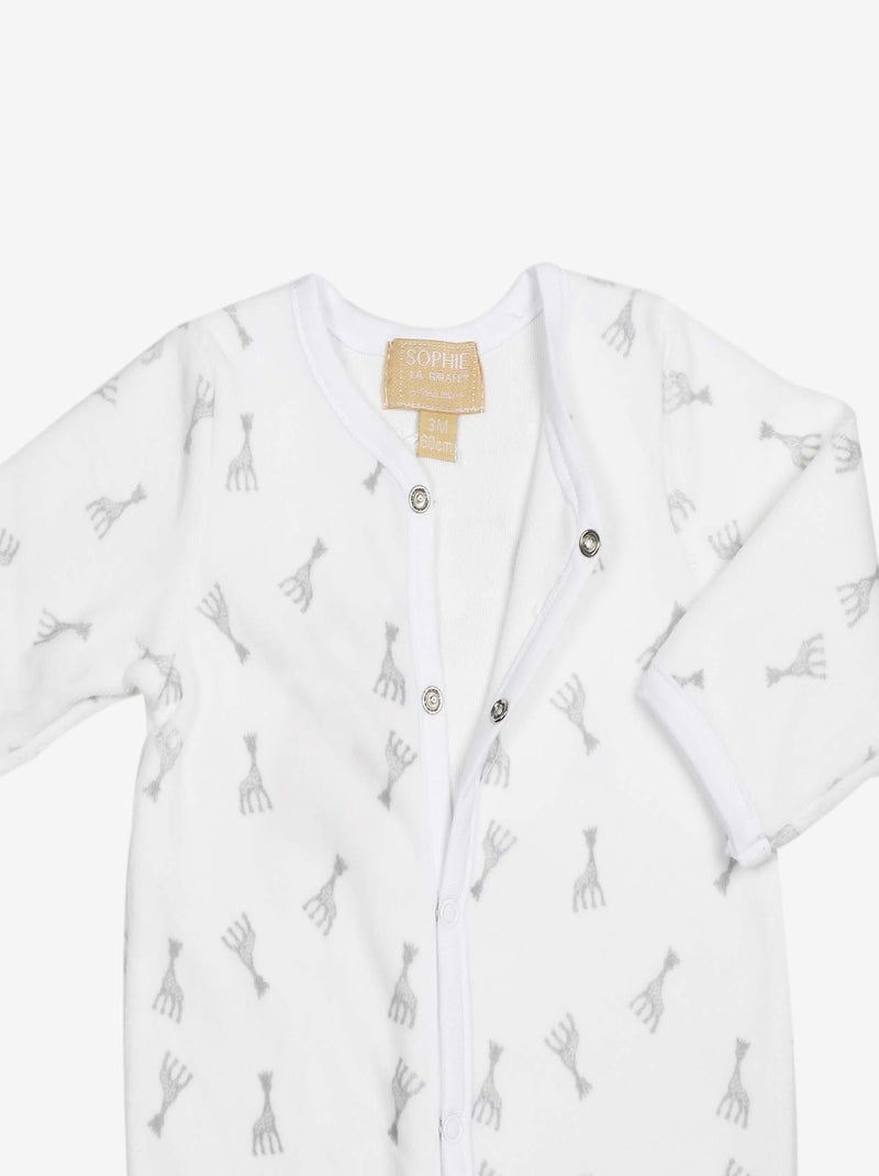 Tutina con stampa Sophie La Girafe® Bianco - Kiabi