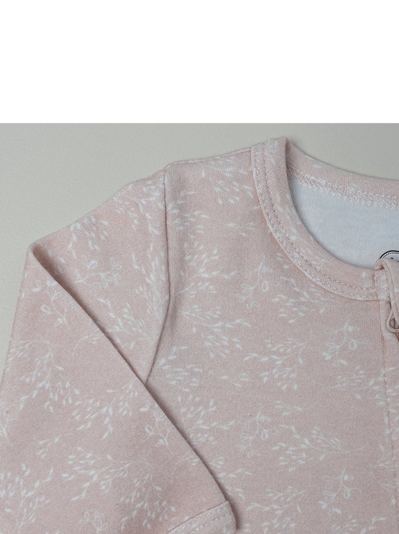 Tutina con zip Rosa - Kiabi