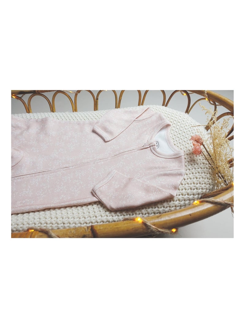Tutina con zip Rosa - Kiabi
