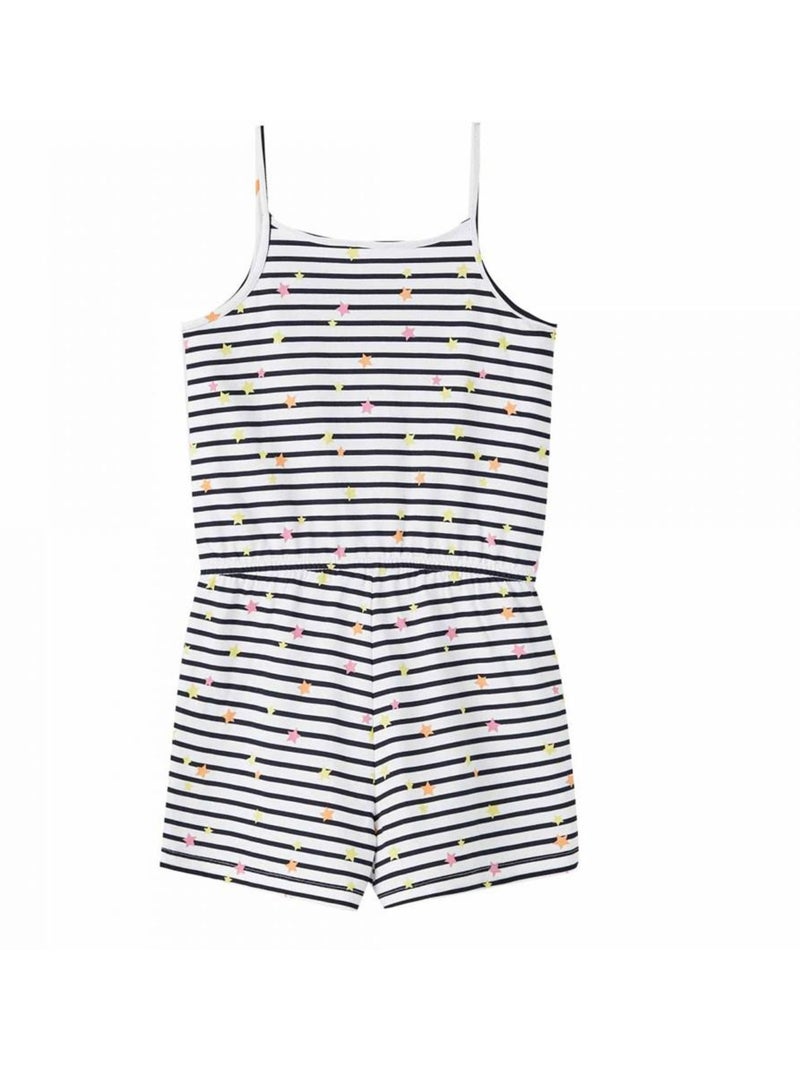 Tutina Corta a Righe Name it per Bambina Blu - Kiabi
