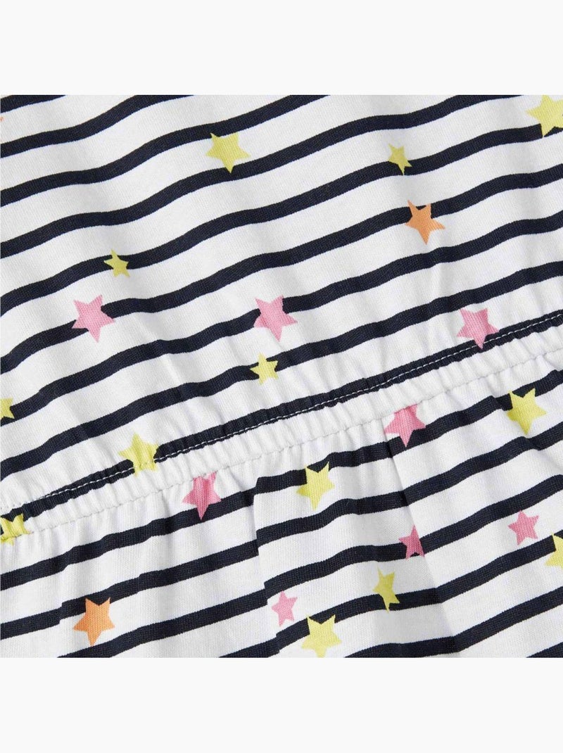 Tutina corta a righe name it per bambina Blu - Kiabi